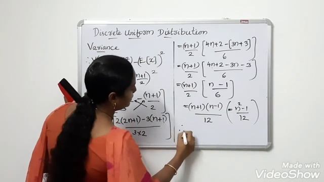 Discrete Uniform Distribution: Variance & Mgf (malayalam). смотреть онлайн
