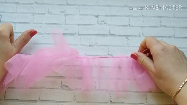 Пышная юбка из фатина для игрушки смотреть онлайн