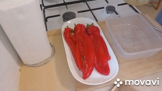 Быстрая закуска к новогоднему столу "Маринованые перцы" смотреть онлайн