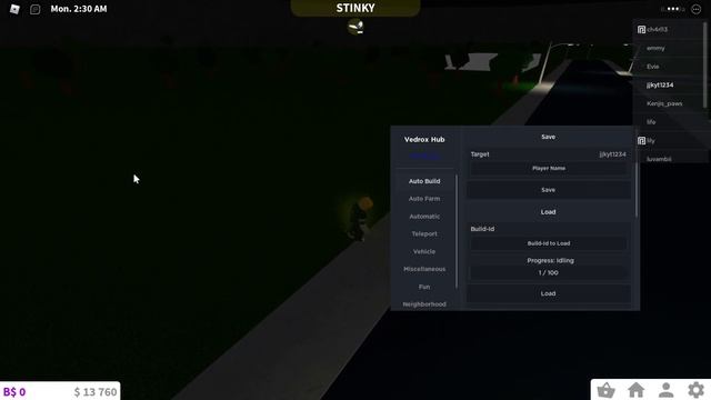 NEW OP BLOXBURG AUTO BUILD GUI ROBLOX (WORKING SCRIPT!!)