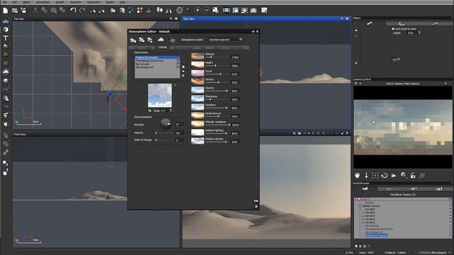 Creating a painterly mountain range in VUE (part 4) смотреть онлайн