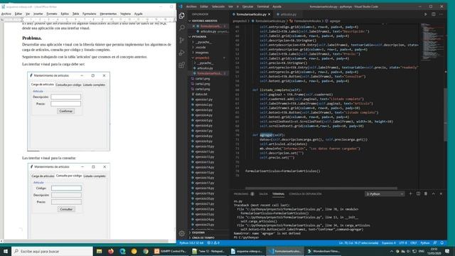 MySQL: interfaz visual con tkinter y acceso a la base de datos - 1 смотреть онлайн