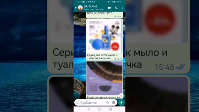 Создаём Бьюти Чат в Ватсапе(Орифлейм) смотреть онлайн