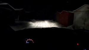 Тюнинг Гранты FL. Установка LED ламп H4  вместо H19 и LED в дхо.