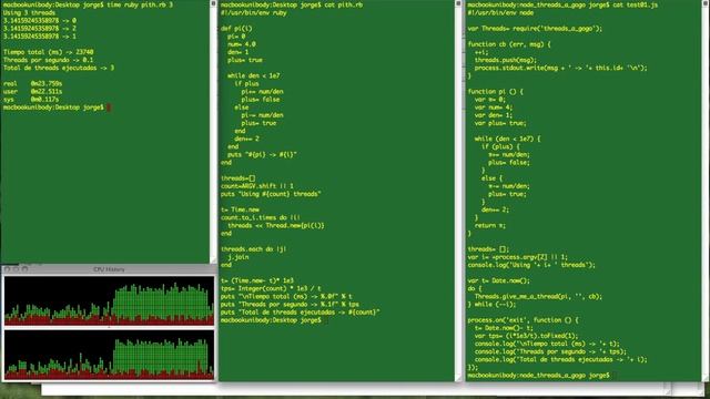 Node.js with threads : JavaScript plus evil threads смотреть онлайн