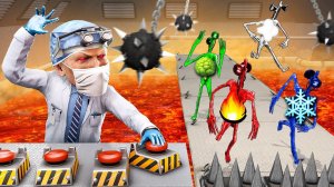 СТИХИЙНЫЕ СИРЕНОГОЛОВЫЕ ПРОТИВ УЧЕНЫХ! ПОБЕГ ИЗ ЛАБОРАТОРИИ SCP! ДОРОГА СМЕРТИ С SCP В Garry`s Mod