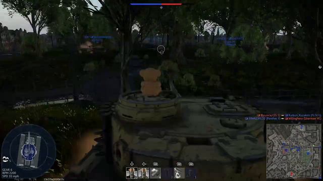 Tiger H1 gameplay (war thunder) смотреть онлайн