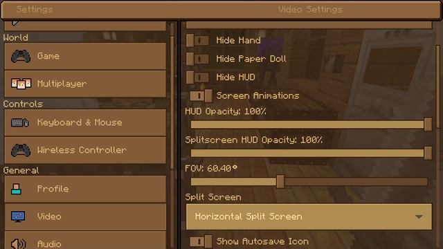 HOW TO CHANGE HUD SIZE IN MINECRAFT (PS4 BEDROCK) смотреть онлайн