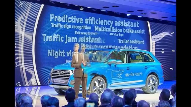 Премьера! 2016 Audi Q7 e–tron TDI quattro - Небольшой обзор сборки, экстерьера и интерьера. смотреть онлайн