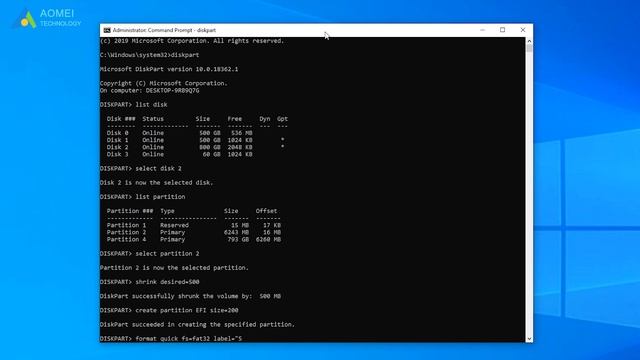How to Delete or Create EFI System Partition смотреть онлайн