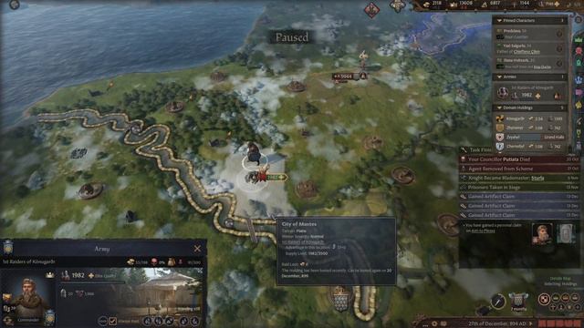 Strange Raid Tactics | Crusader Kings 3 - The Stranger - Ep 2 смотреть онлайн