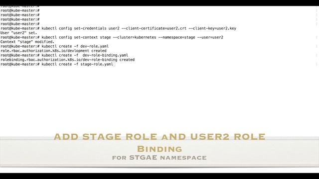 kubernetes Setting up Role Based Access Control смотреть онлайн