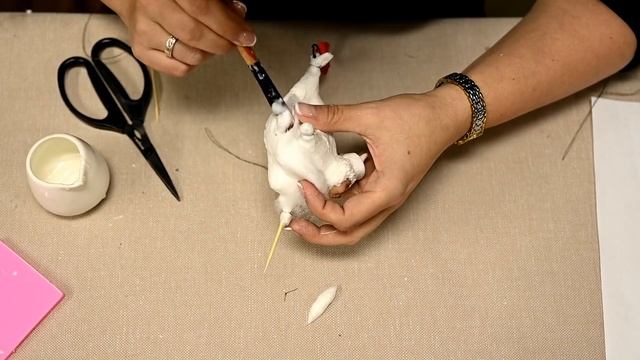 Ватные елочные игрушки своими руками / Цирковая труппа на елку смотреть онлайн