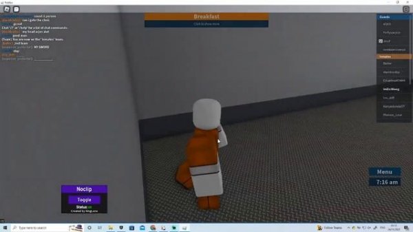 Noclip Script (PASTEBIN)