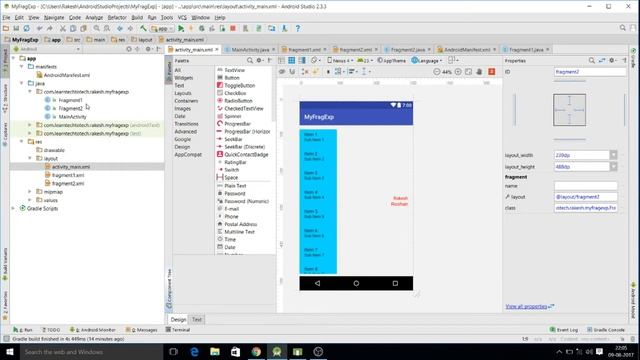 How to use multiple fragment in single Activity смотреть онлайн