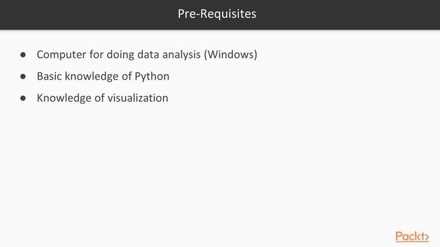 Unpacking NumPy and Pandas : The Course Overview | packtpub.com смотреть онлайн