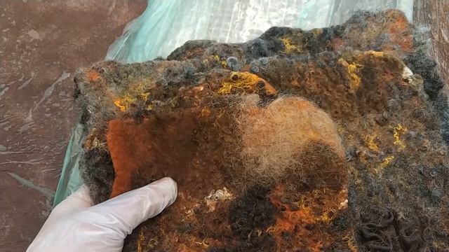 1.Валяние куртки с флисом Лестера. Часть 1