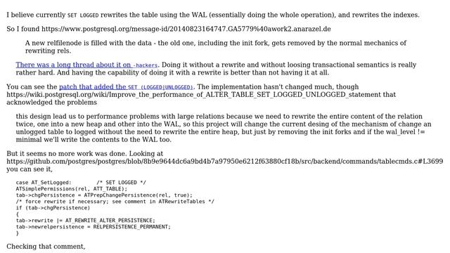 Databases: Set PostgreSQL table to LOGGED after data loading (2 Solutions!!) смотреть онлайн