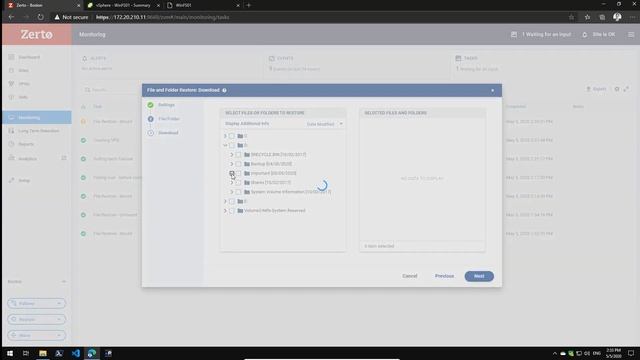 How to Recover from Ransomware with Zerto - 5 min Demo смотреть онлайн