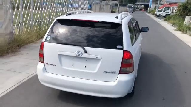 Видео-тест автомобиля Toyota Corolla Fielder (белый, ZZE123-0002437, 2ZZ-GE, 2000г.) смотреть онлайн