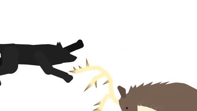 (Stick Nodes) - Wolf Vs Reindeer смотреть онлайн