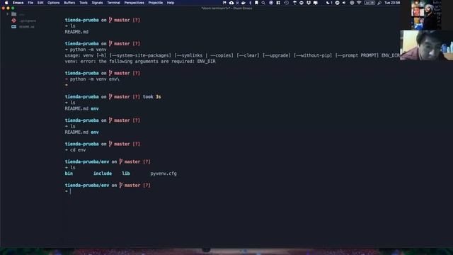 Django a la volada 01: Git, gitignore y venv смотреть онлайн