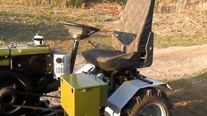 Мини трактор из мотоблока Кентавр 1012 с плавающей коробкой.