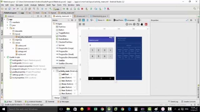 03 Android Programming Relative Layout смотреть онлайн