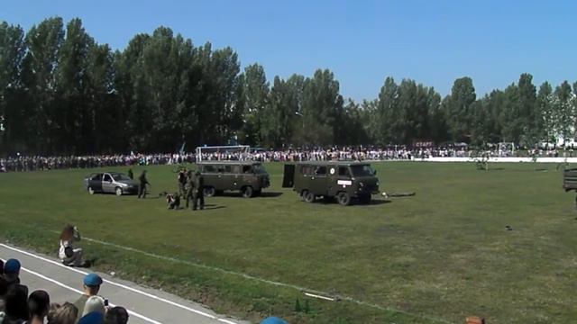 Показательные выступления 31 ОДШБ, 2.8.2012 [1 из 3] смотреть онлайн