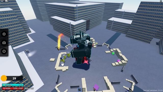 I DEFEND Against An ARMY On Roblox Skibidi Toilet Siege Defense смотреть онлайн