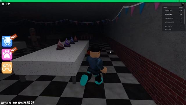 СТРАШНЫЙ ПОВАР ОХОТИТСЯ НА НАС! БЕЗУМНЫЙ ПОБЕГ ИЗ ПИЦЦЕРИИ В ROBLOX смотреть онлайн