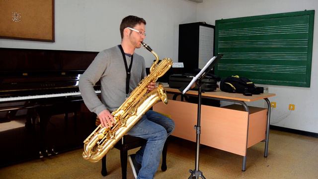 The Simpsons Theme - Baritone Sax смотреть онлайн