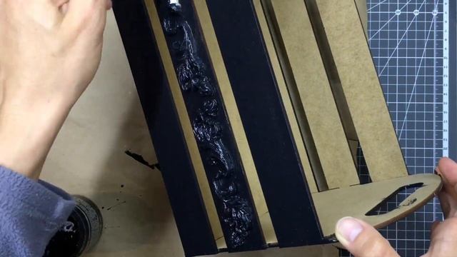 Как задекорировать ящик из мдф. Скрапбукинг. Мастер класс. смотреть онлайн