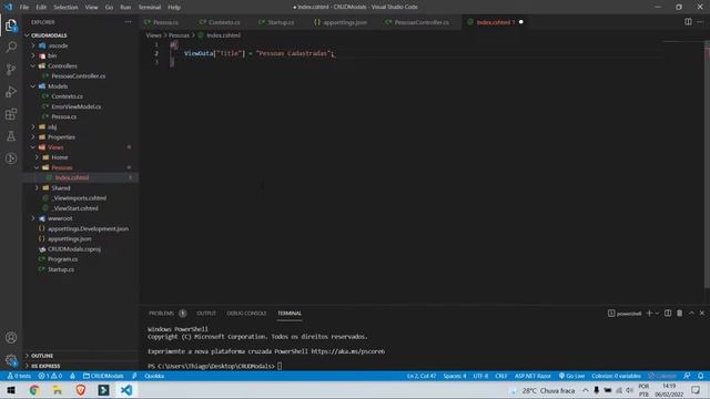 CRUD usando Ajax e Modals em .NET Core MVC - Introdução #1 смотреть онлайн