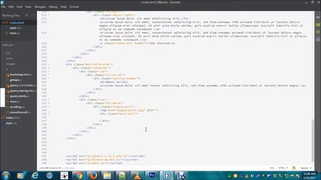 PSD to HTML Tutorial 2017 - Part 2 смотреть онлайн
