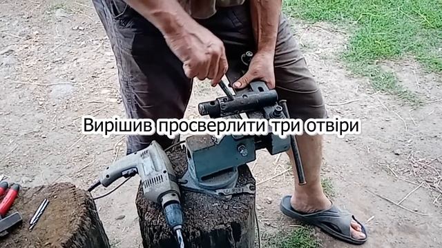 Косилка роторная. Ремонт крепления косилки. Тяжёлый мотоблок FORTE 10 л.с. сінокос 2020 смотреть онлайн
