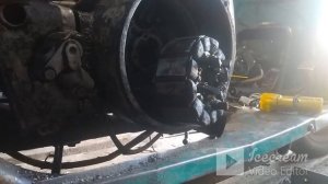 муравей как снять диностартер 2ч замена правого сальника