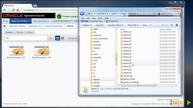 Create Theme in Apex Oracle смотреть онлайн
