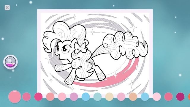 My Little Pony Color - Pinkie Art MLP Coloring Games - Gameplay Walkthrough Part 4 смотреть онлайн