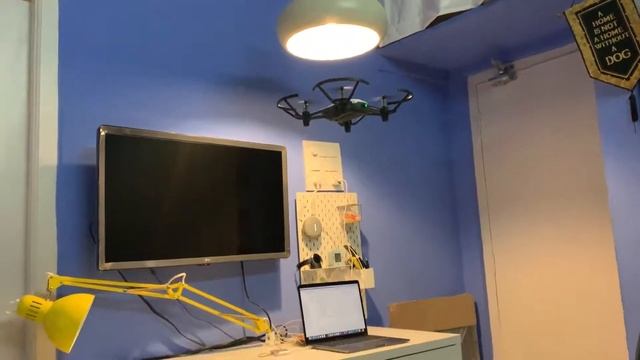 Tello Drone meets Google home... смотреть онлайн