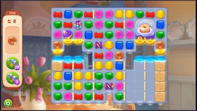 Homescapes Level 1166 - NO BOOSTERS ? | SKILLGAMING ✔️