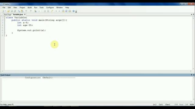 #2 Java - Variables & Data types смотреть онлайн