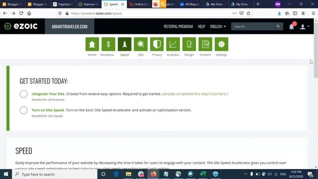 Increase website speed 2020 using Ezoic| Improve Google Page Speed Insight Score up to 95 |WordPres смотреть онлайн