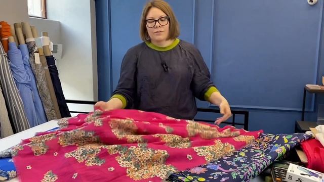 Оригинальный смесовый батист Liberty в Studio Loscut смотреть онлайн