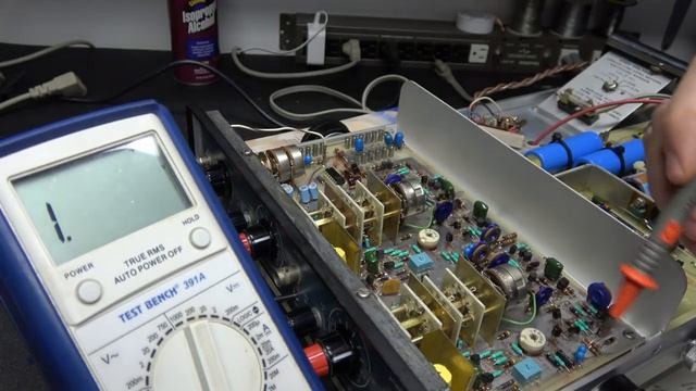 How to repair Heathkit IO-4510 Oscilloscope Vertical Channel Part 2 смотреть онлайн