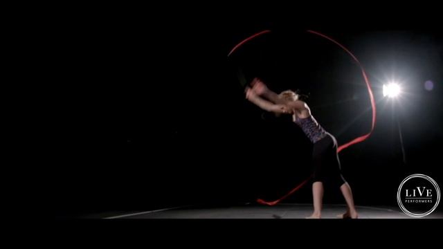 Rhythmic Gymnast Abbie | Acrobatic Entertainment | Live Performers смотреть онлайн