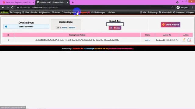 PHP SkyiTech Script v7.4 - Admin Panel Fully Working without FFMPEG Server - 2021 смотреть онлайн