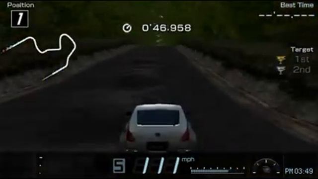 Gran Turismo PSP - Driving Challenges - Block H Gold смотреть онлайн