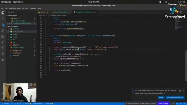 GDSC VIT Bhopal : Hands-on NFTs: Day 2 смотреть онлайн