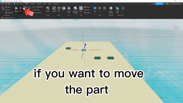 How to Select/Move/Scale/Rotate a part! (Roblox studio) смотреть онлайн